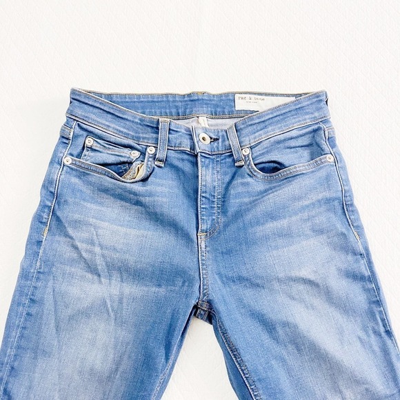 Rag & Bone Cate Mid-Rise Ankle Skinny Denim Jeans SZ6 - Picture 7 of 10